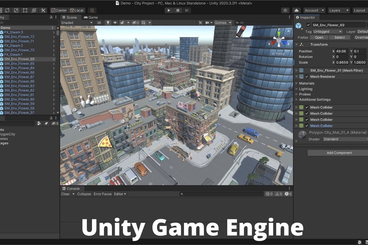 Unity Game Engine 