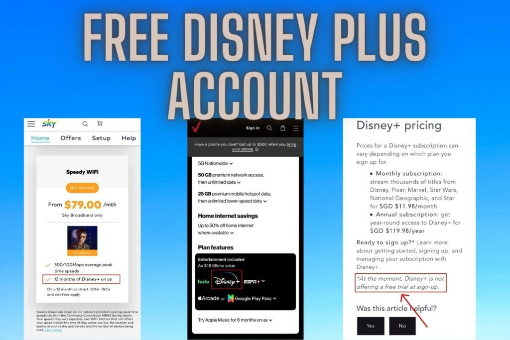 40+ Free Disney Plus Accounts