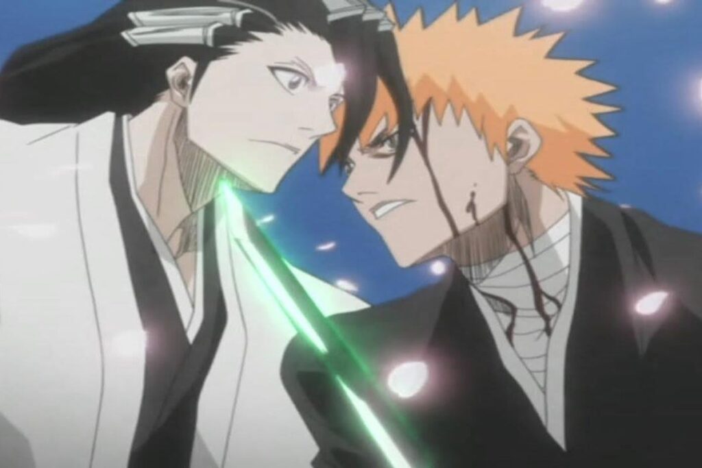 Byakuya Kuchiki vs Ichigo