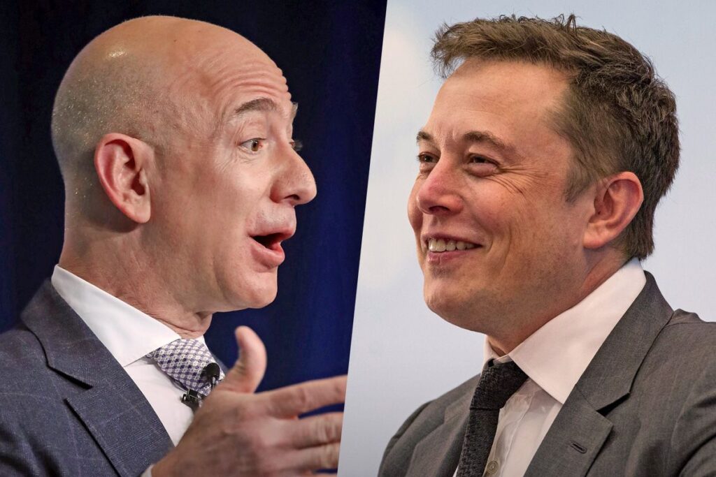 Elon Musk vs Jeff Bezos