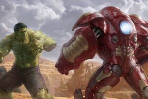 Iron Man Vs Hulk f