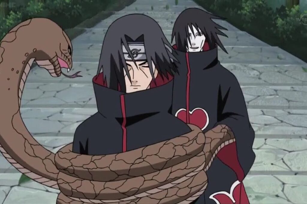 Itachi Uchiha Vs Orochimaru