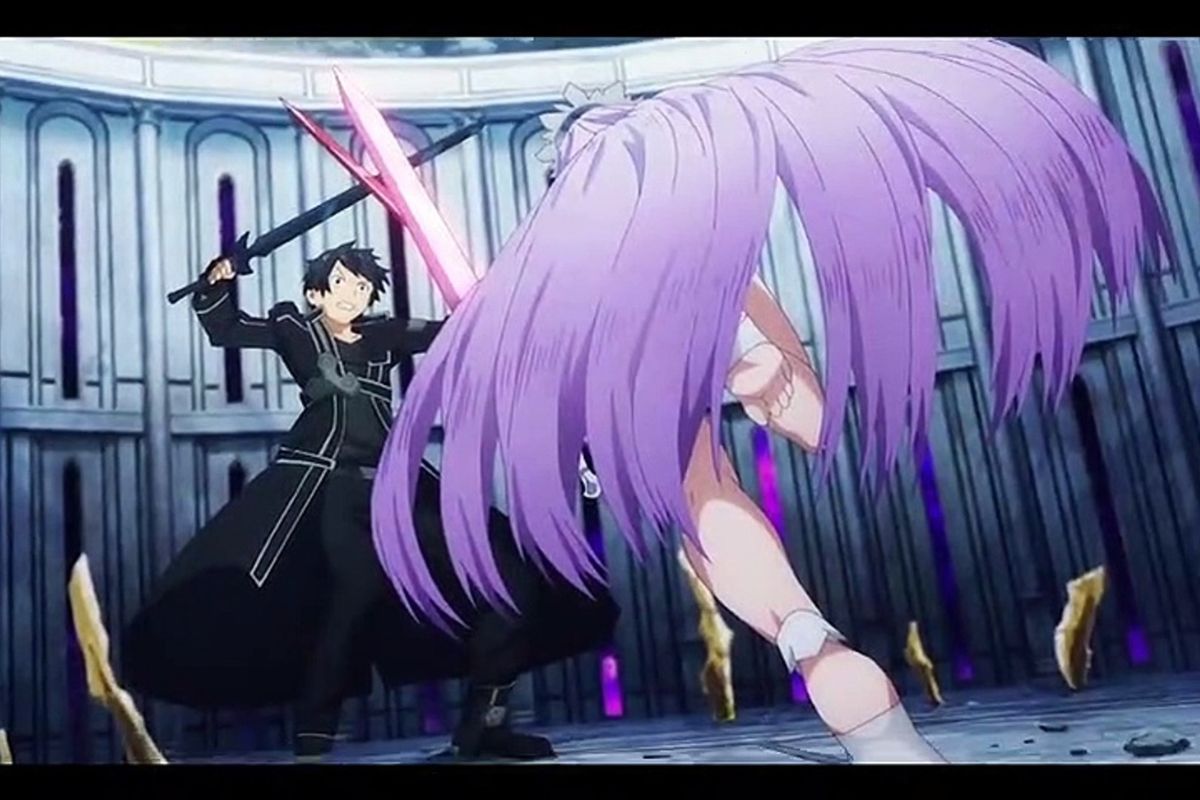 Kirito vs Quinella