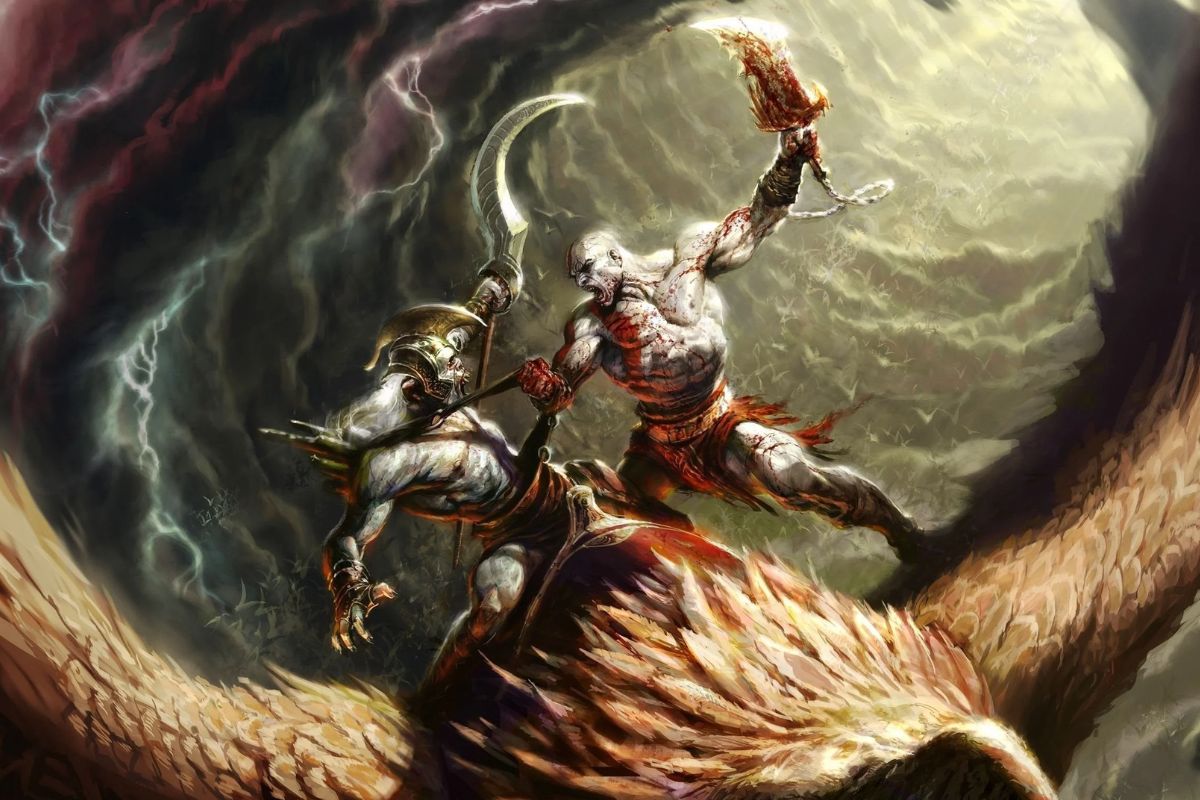 Kratos vs Zeus