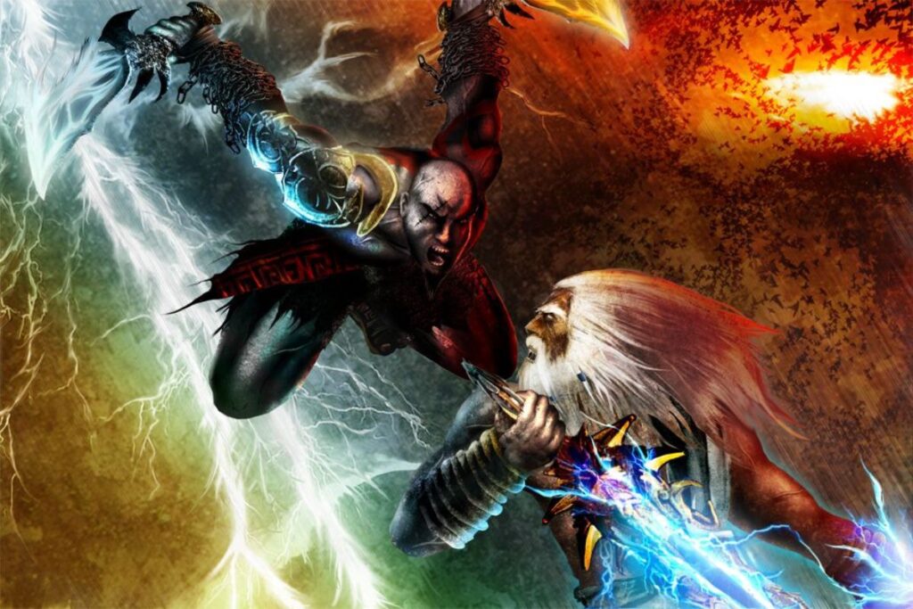 Kratos vs Zeus