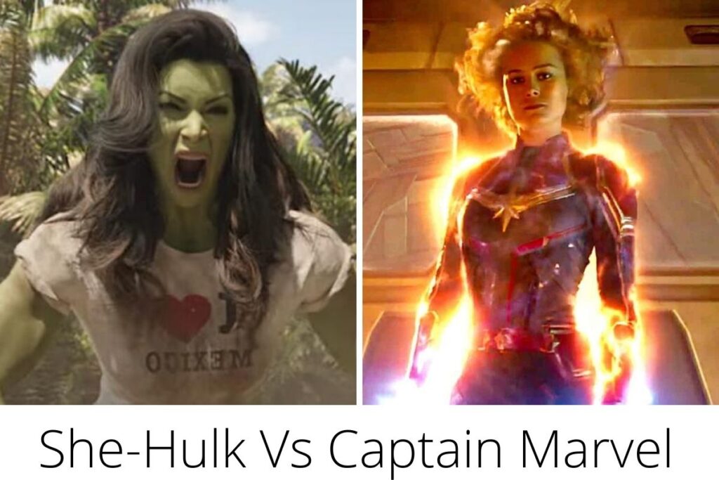 She-Hulk Vs Captain Marvel