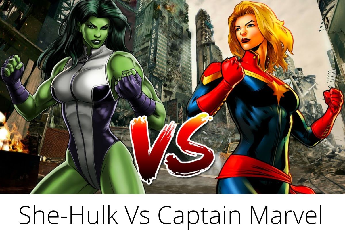 She-Hulk Vs Captain Marvel