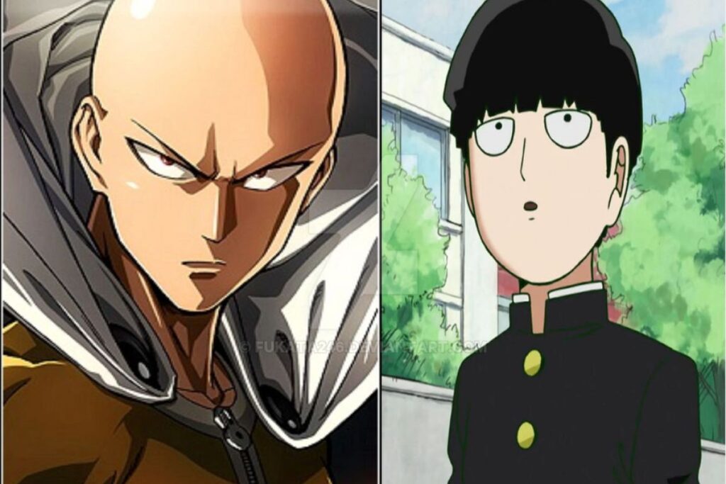 Shigeo Kageyama Vs Saitama