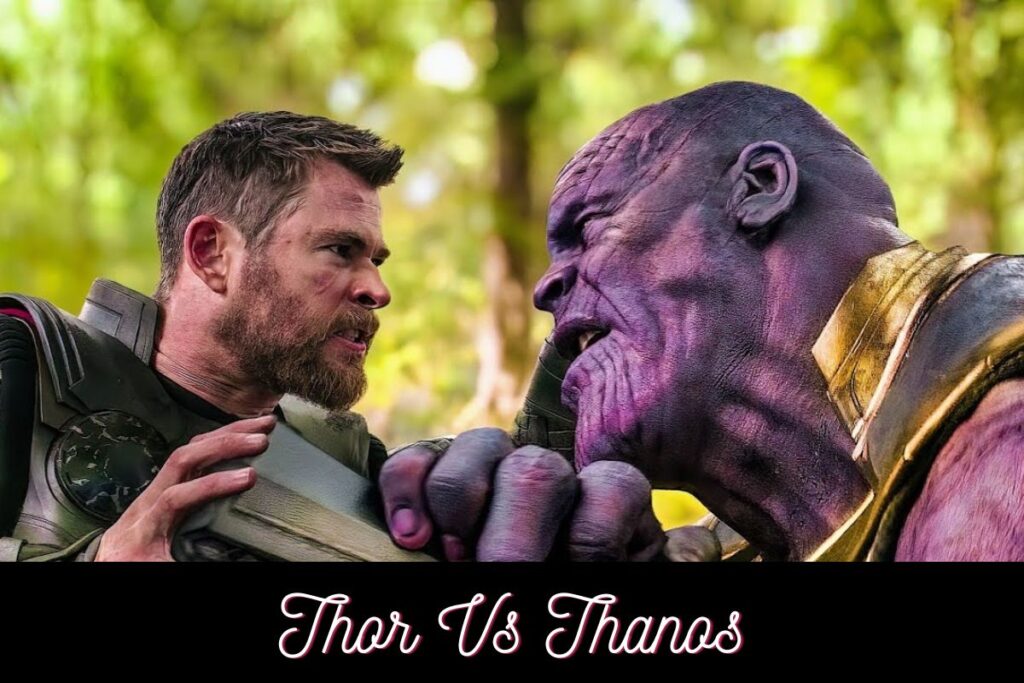 Thor Vs Thanos