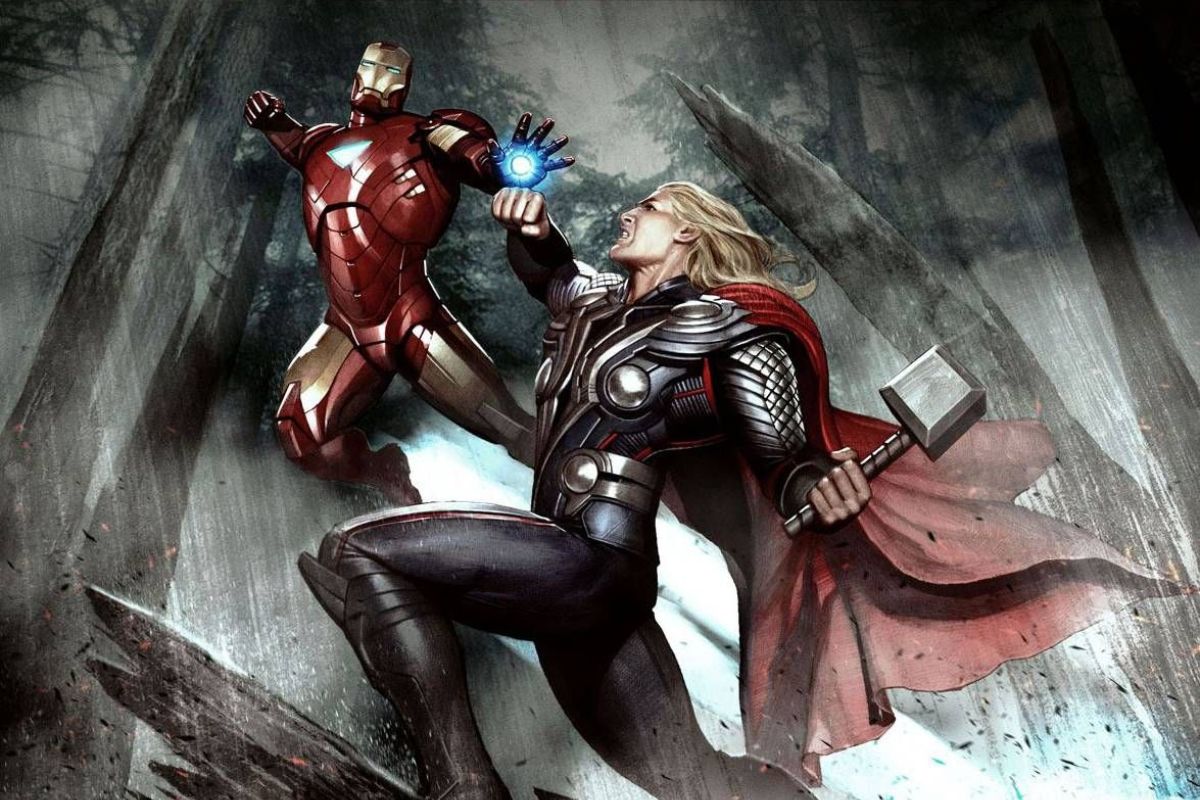 Thor vs. Iron Man