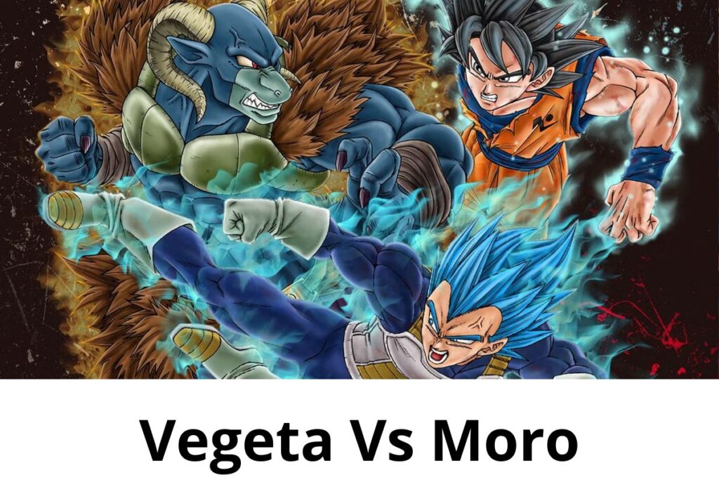 Vegeta Vs Moro