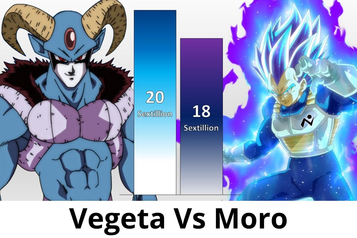 Vegeta Vs Moro