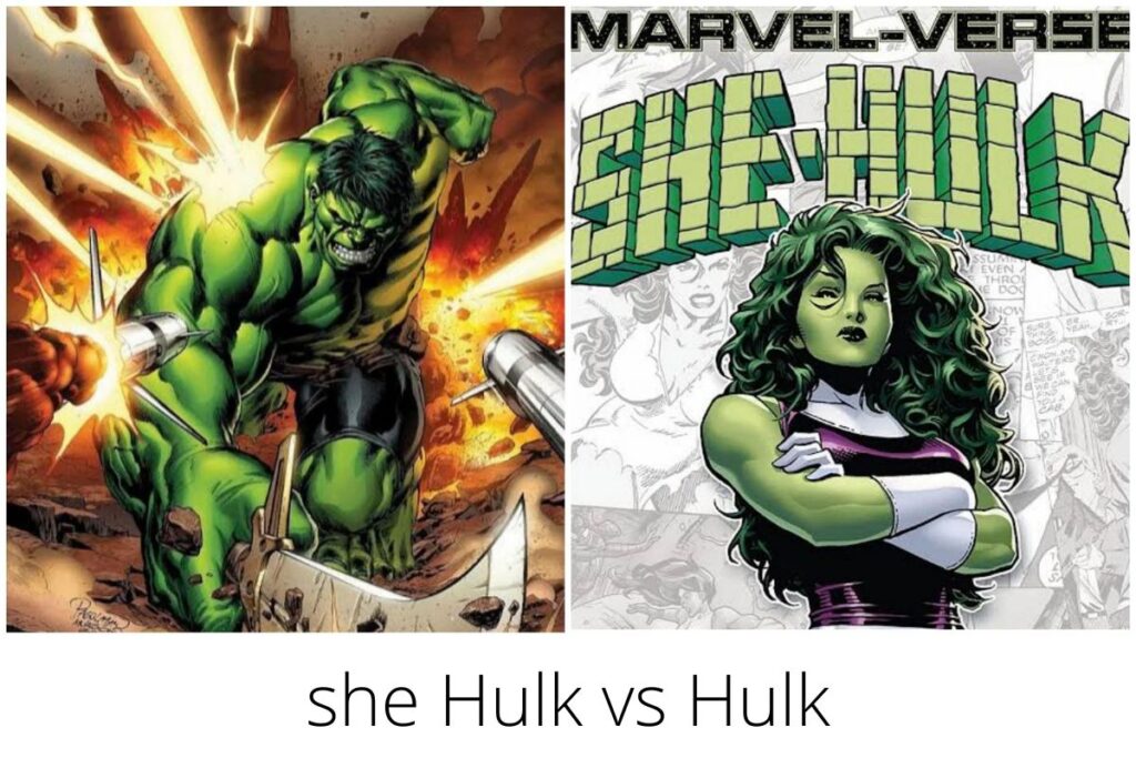 she Hulk vs Hulk