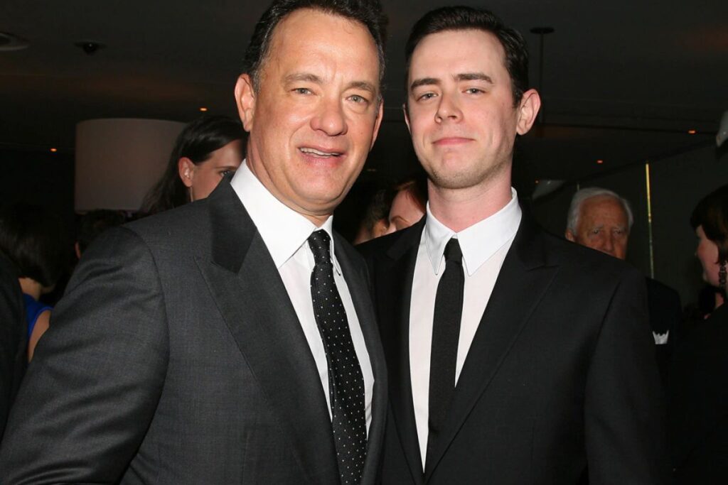 Colin Hanks and Tom Hanks