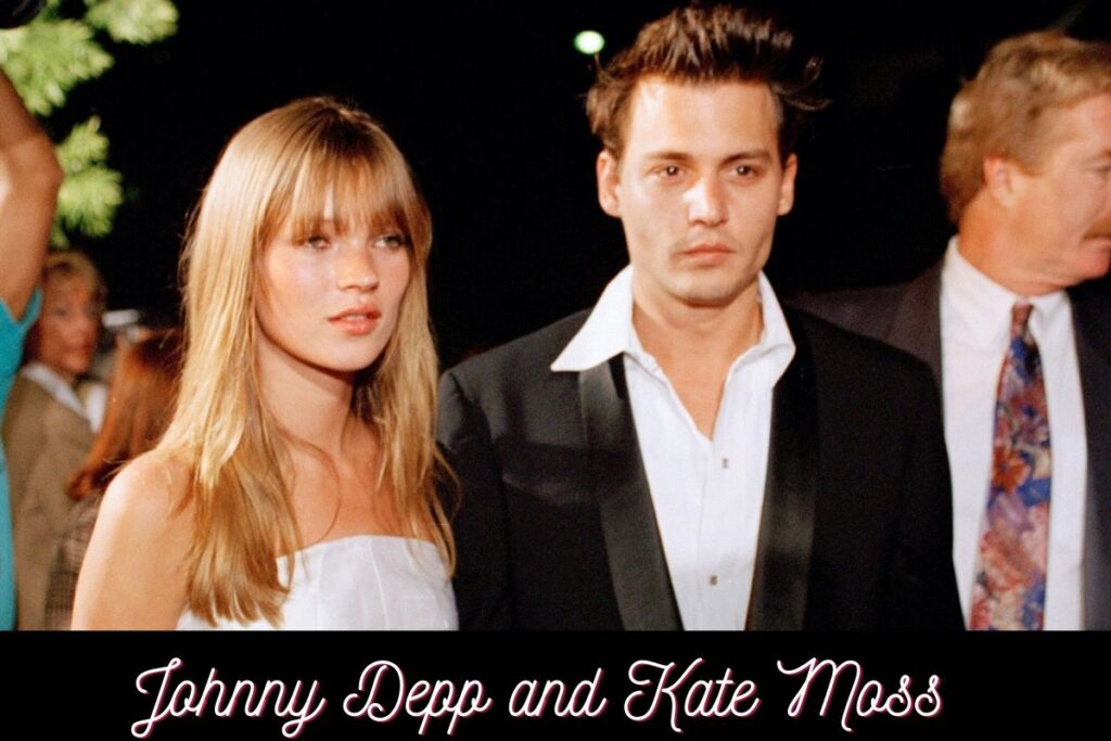 Johnny Depp and Kate Moss