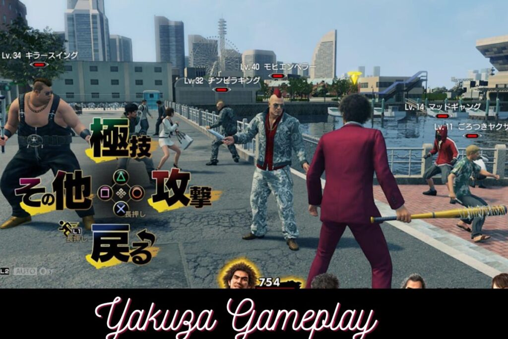 Yakuza Gameplay