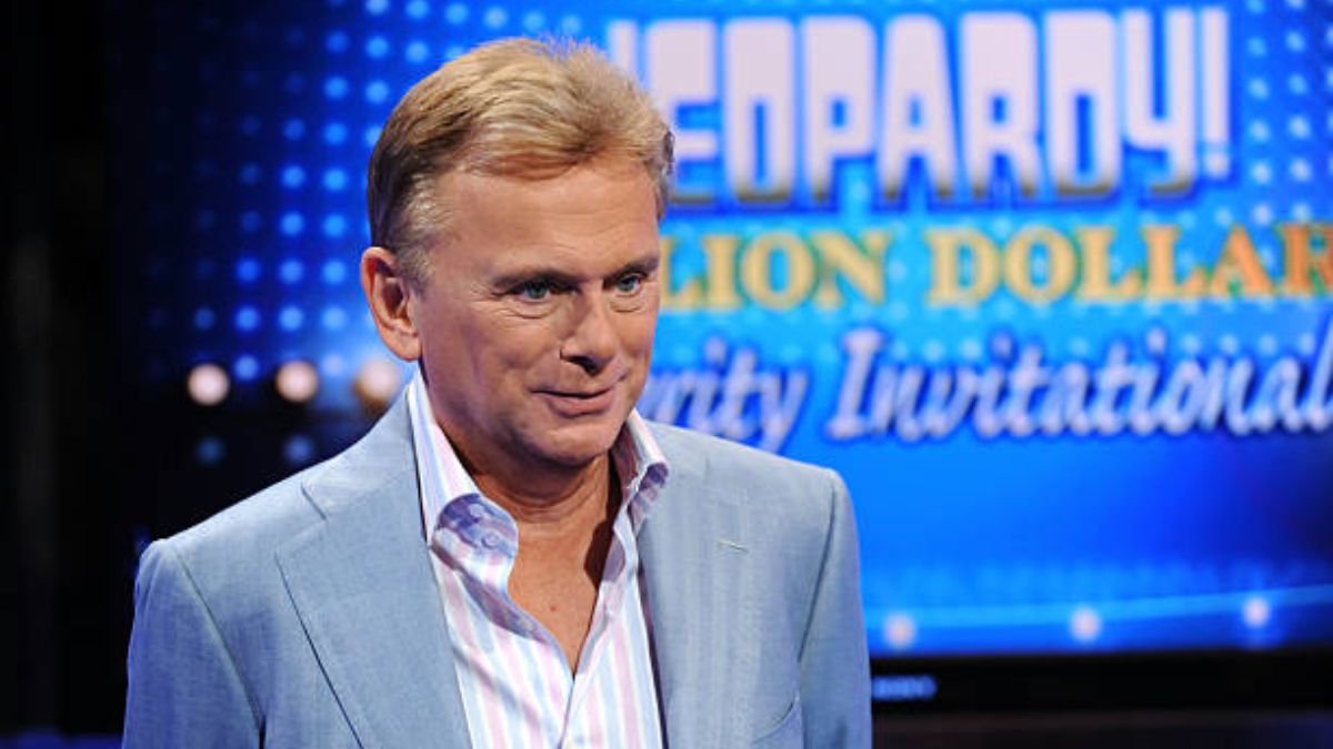 Pat Sajak, The Host Of Wheel Of Fortune, Does His Best To Deal With A Contestant