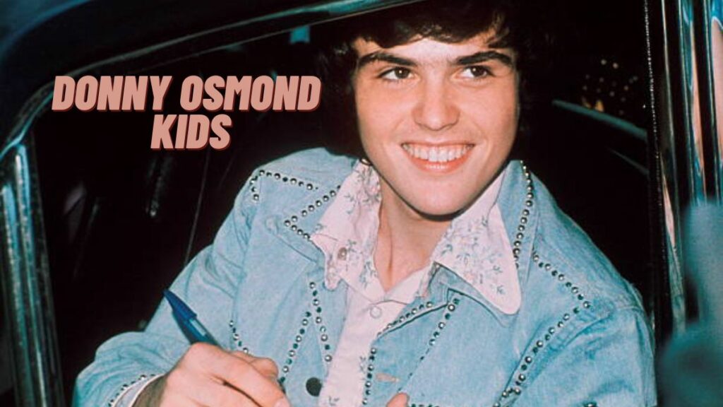 Donny Osmond Kids